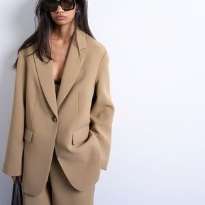 Topshop oversized blazer